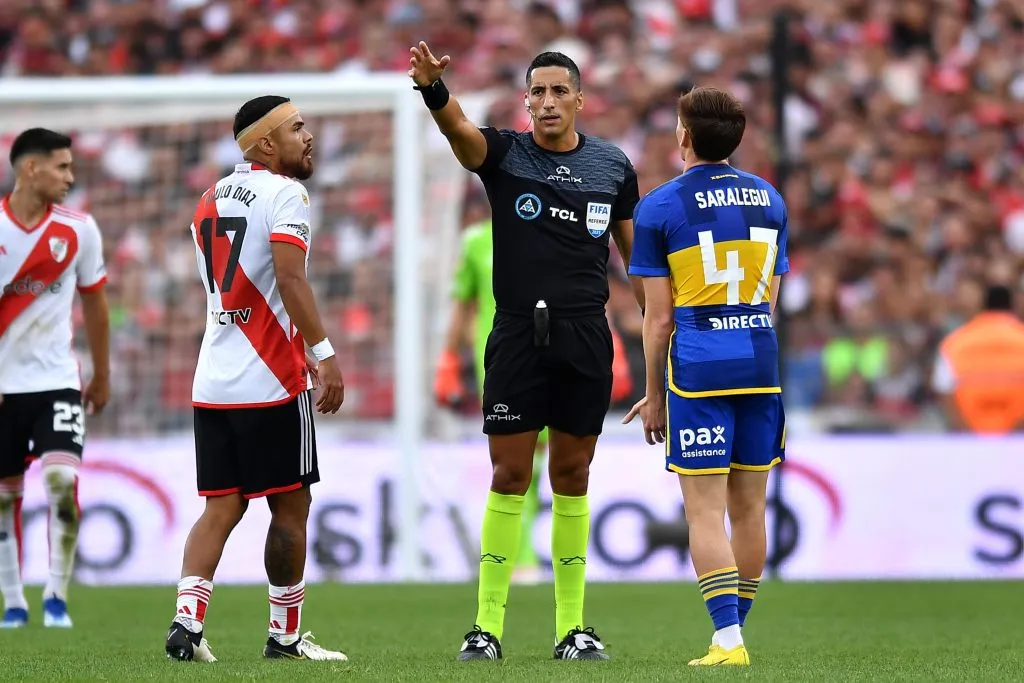 Falcón Pérez será el árbitro de River vs. Boca. (Getty)