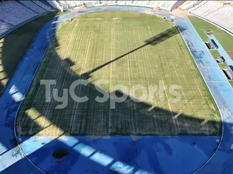 ¿Hay cambio de sede? así está el campo de juego del Estadio Kempes