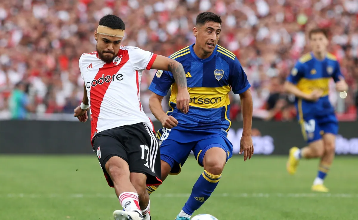 River se volverá a enfrentar a Boca. Foto: Getty.