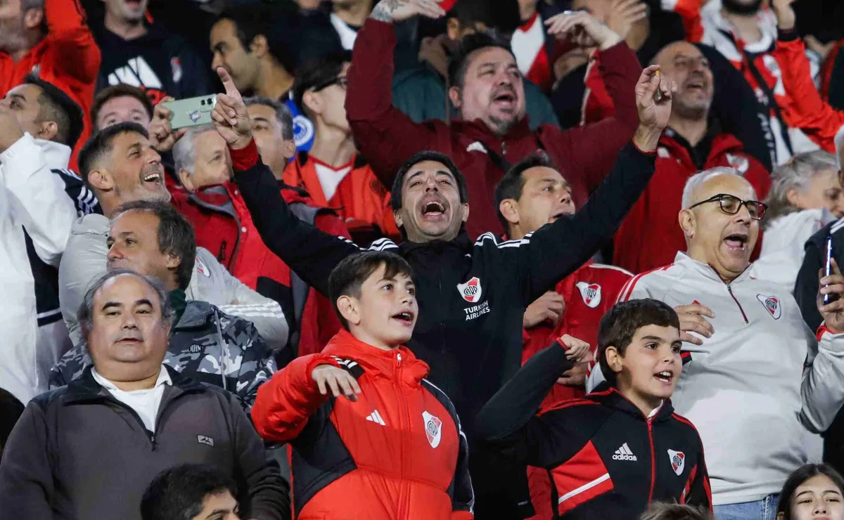 Buscate en las tribunas del Monumental en el partido de la Copa Libertadores
