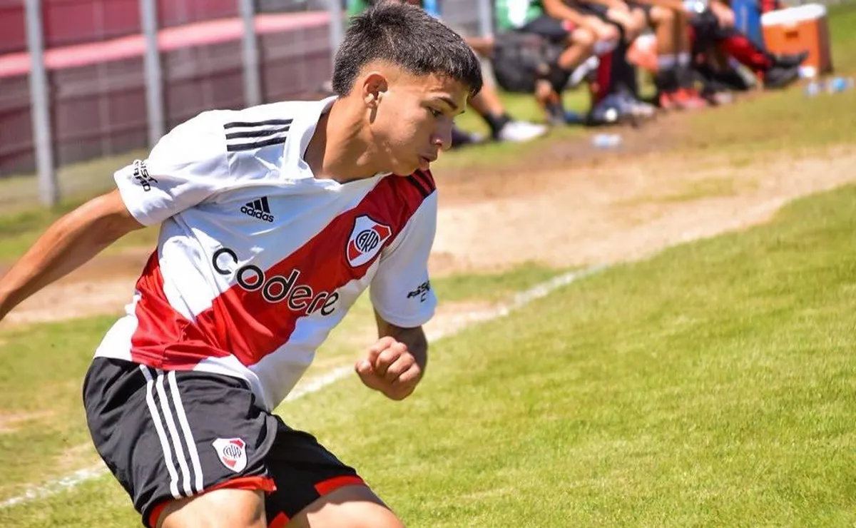Felipe Esquivel, una de las joyitas de River.