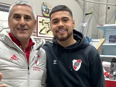 Hernán Díaz recibió un regalo de Paulo y agradeció con elogios: "Es el mejor de Sudamérica"
