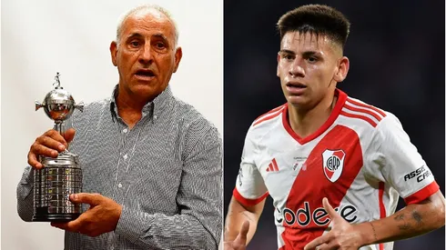 Antonio Alzamendi, enloquecido con el nivel de Claudio Echeverri en River.