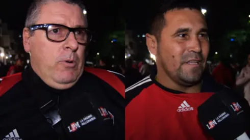 Los hinchas de River pasaron por los micrófonos de LPM.