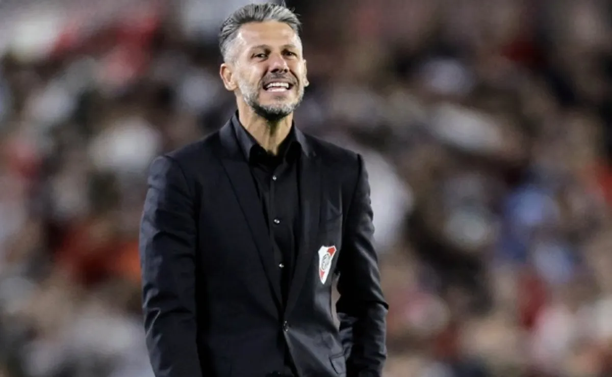 Martín Demichelis, entrenador de River Plate.