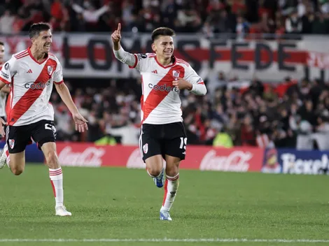 VIDEO | Los goles de Echeverri y Colidio para que River le gane a Naciona