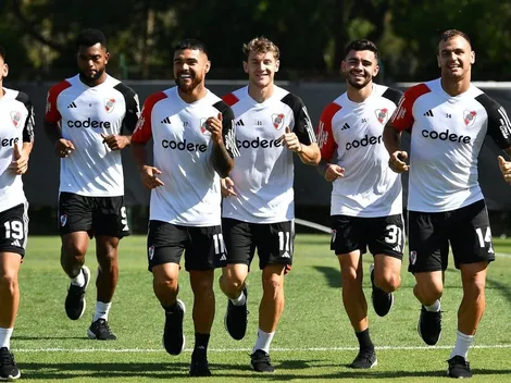 River HOY: horario vs. Nacional, posible formación y las dudas de Demichelis