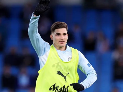 Llamativa decisión de Guardiola con Julián Álvarez en la previa de Real Madrid vs. City