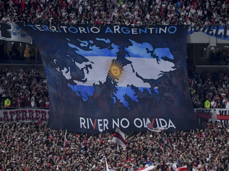 El emotivo homenaje en el Monumental a los héroes de Malvinas