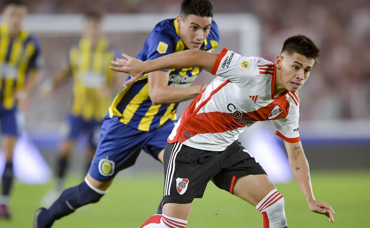 El Diablito Echeverri jugó los 90' vs Rosario Central ¿y se recibió de líder?