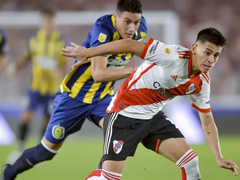 El Diablito Echeverri jugó los 90' vs Rosario Central ¿y se recibió de líder?