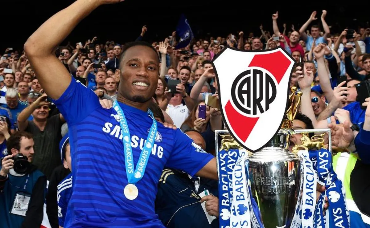 Didier Drogba nunca jugó en River, pero es hincha fanático del Más Grande.