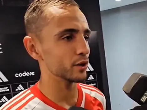 Peña Biafore volvió a jugar en River tras su lesión: "Estoy muy agradecido"