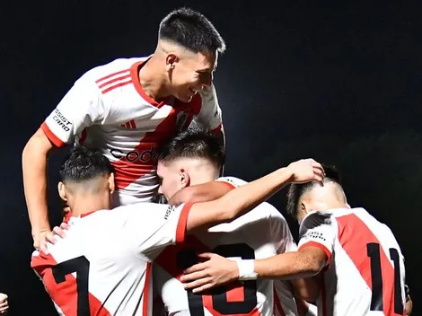 La gastada de River después de la goleada frente a Boca en el superclásico de Reserva