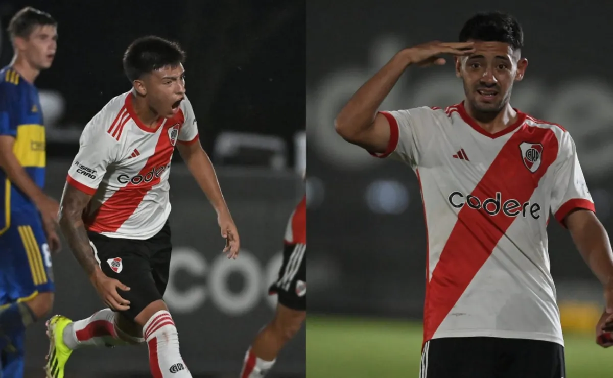 Ruberto y Enzo Aguirre anotaron contra Boca