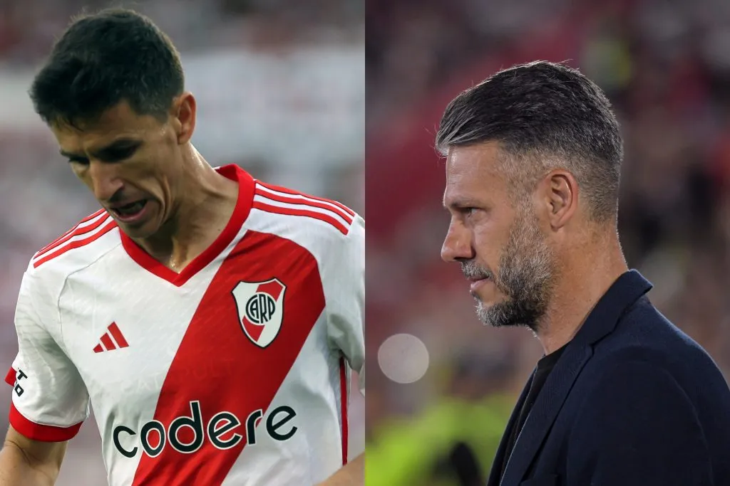 Demichelis bancó a Nacho Fernández.