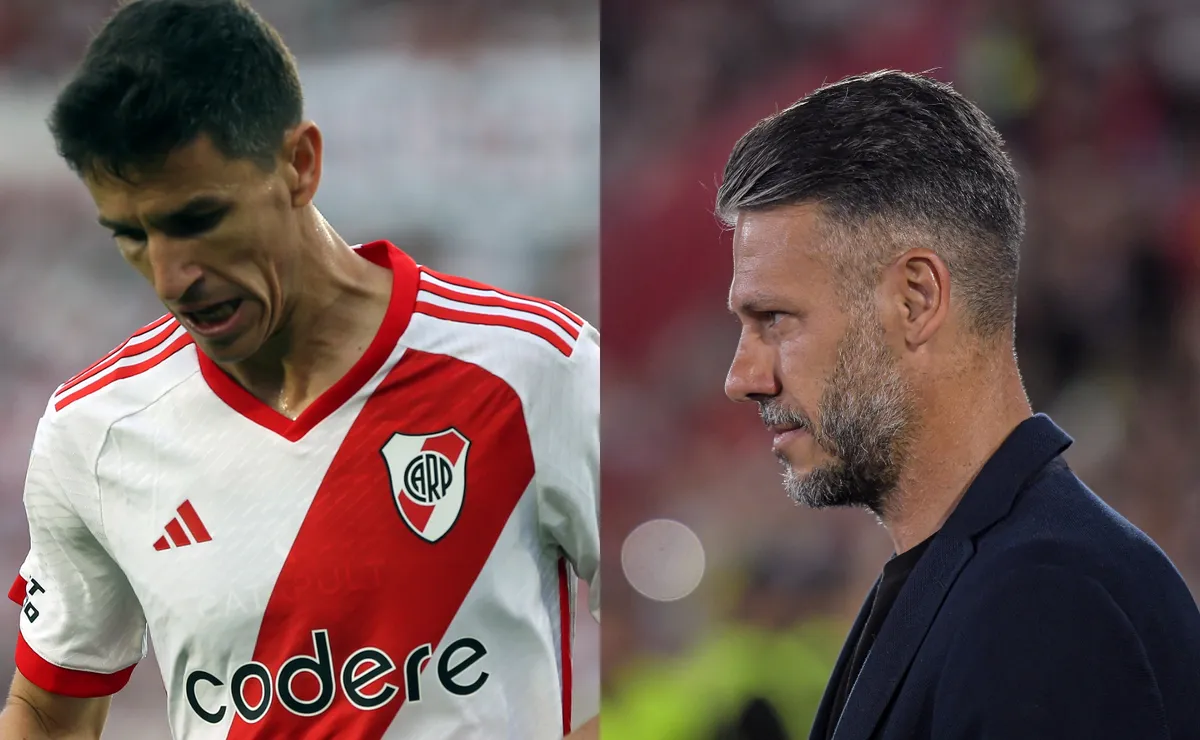 Demichelis bancó a Nacho Fernández.