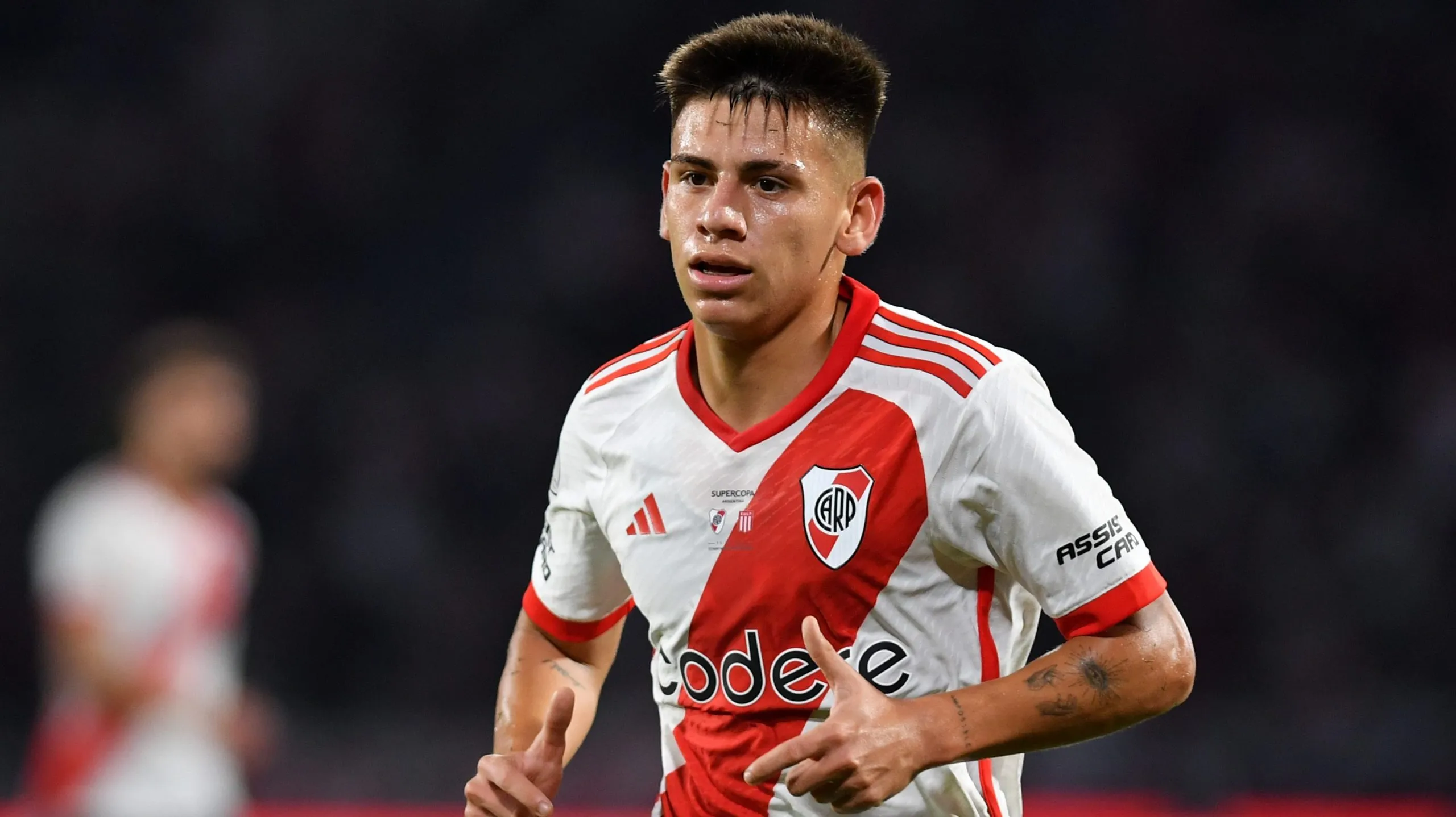 Echeverri le cambió la cara a River. (Getty)