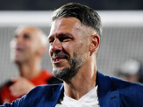 El pagaré que levantó Demichelis como visitante en la Copa Libertadores