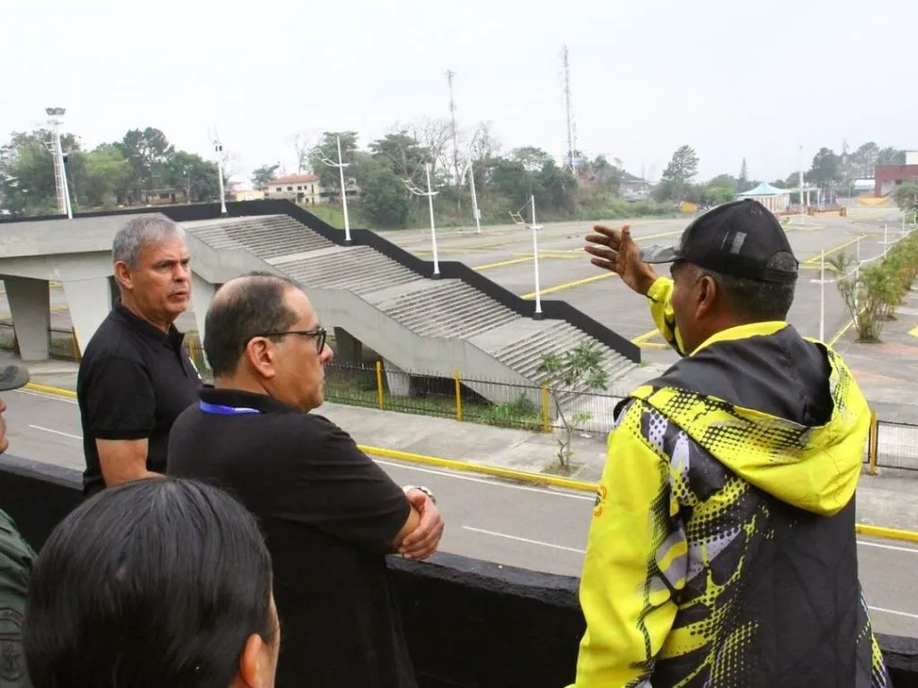 Una delegación de la Conmebol visitó el estadio Pueblo Nuevo, del Deportivo Táchira de Venezuela, y le dio luz verde para recibir a River en el inicio de la Copa Libertadores de América 2024 (FOTO: Instagram/ @dvotachira).