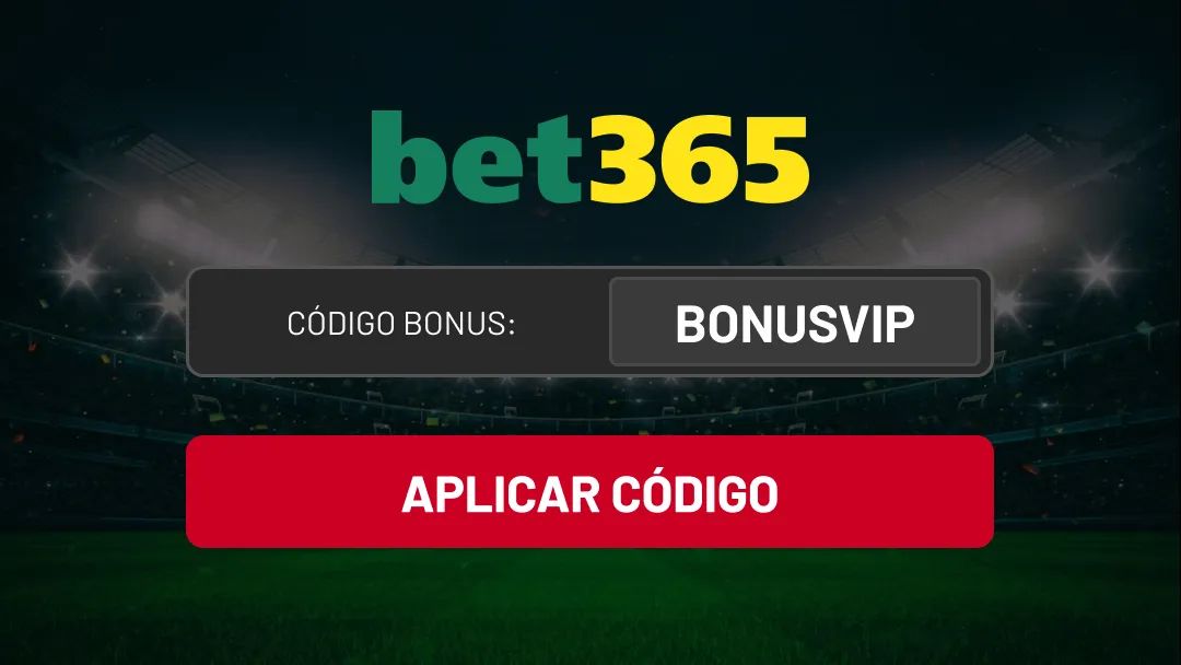 Código de bono bet365 “BONUSVIP” verificado en Abril 2026