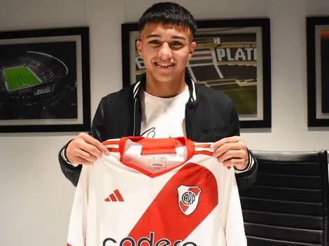 Quién es Felipe Esquivel, la joya de River que le marcó un golazo a Brasil y tiene cláusula millonaria