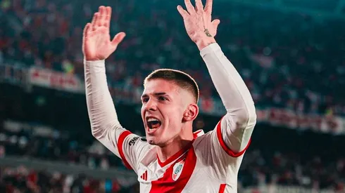 Franco Mastantuono sigue haciendo historia con la camiseta de River,