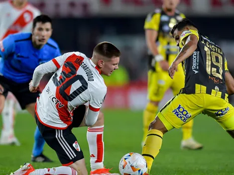 La jugada de Mastantuono que levantó a todo el Monumental