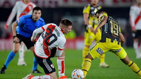 Mastantuono la rompió ante Táchira.