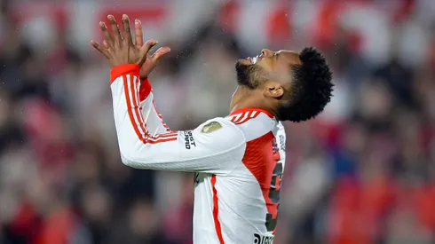 River tuvo un primer tiempo errático en materia de definición.