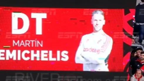 Silbidos: así fue el recibimiento de los hinchas para Demichelis