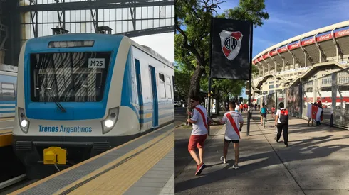 Salgan con tiempo: la medida de fuerza de los trenes que afectará el acceso al Monumental
