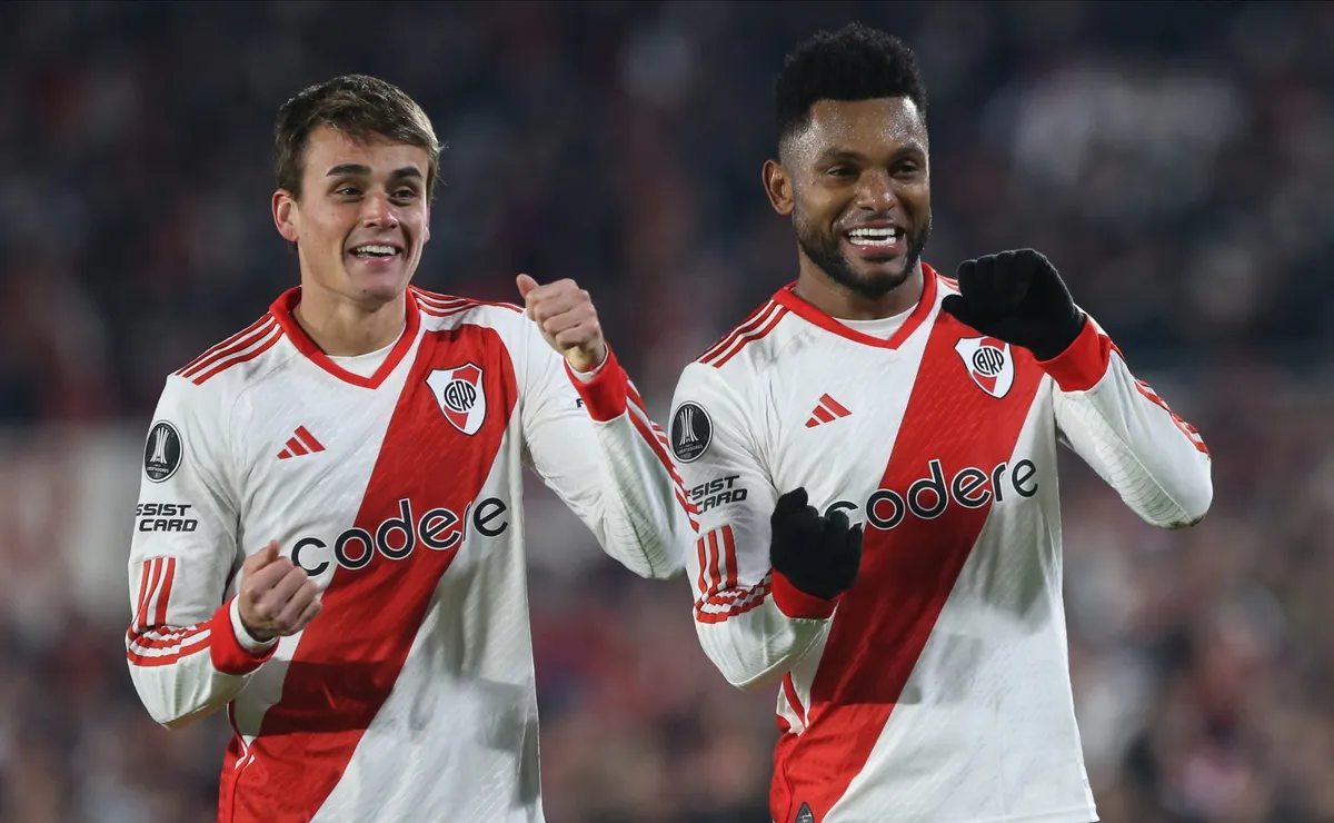 Nicolás Fonseca podría salir de River. Foto: Getty.