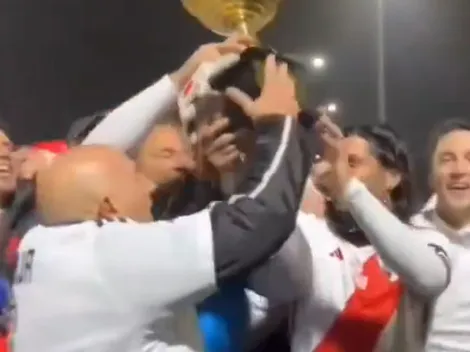 ¿Los reconocés? Quiénes son las leyendas del senior de River que gritaron campeones