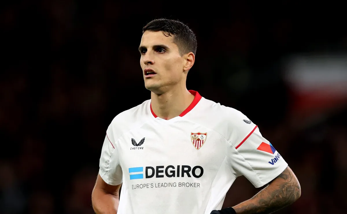 Lamela hizo oficial su salida del Sevilla. (Foto: Getty).