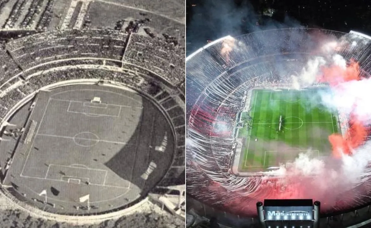 El estadio Monumental y sus 86 años de vida.