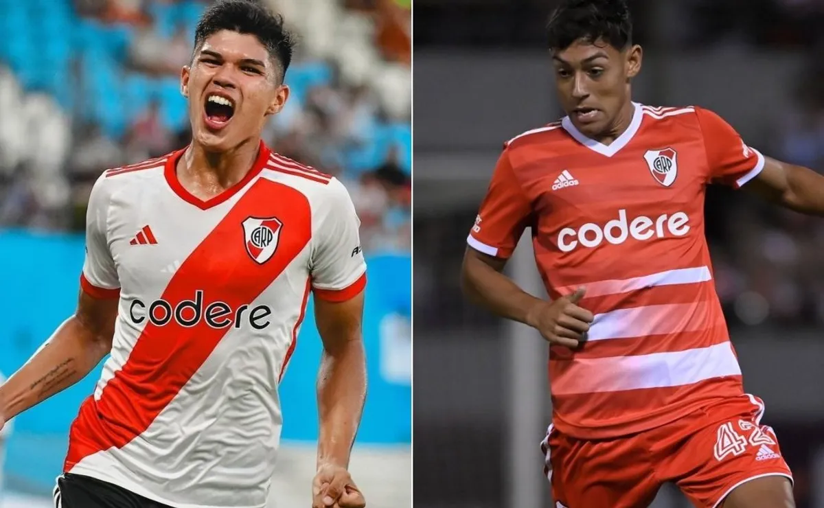 Los dos juveniles de River con chances de emigrar a Santiago del Estero.