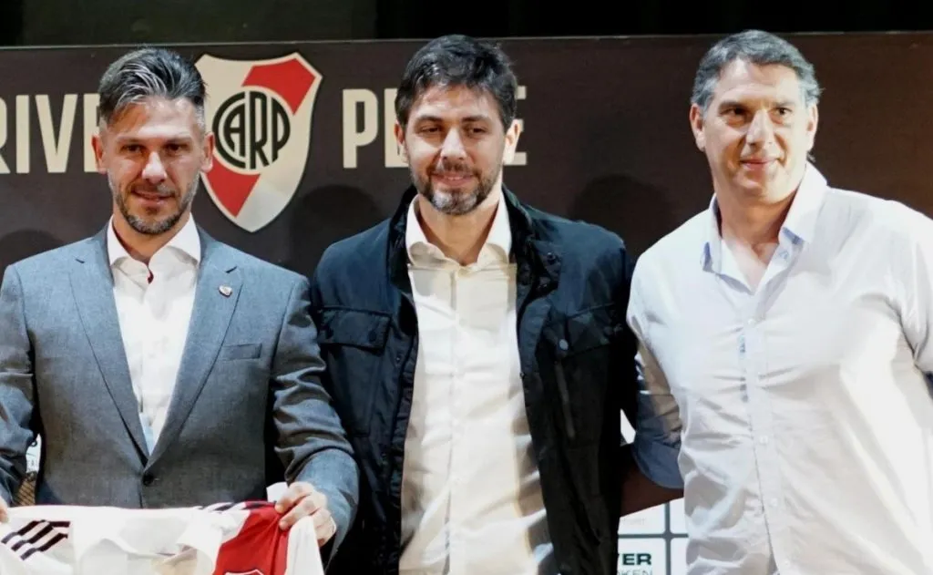 Saccone volvió al club con Demichelis. (LPM)