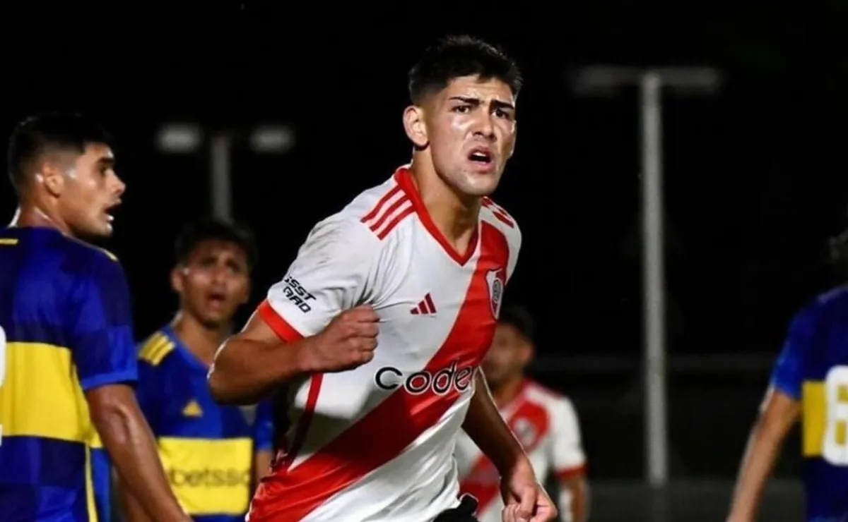 Lautaro Rivero vuelve a River y es la primera cara nueva para Gallardo. Foto: Prensa River.