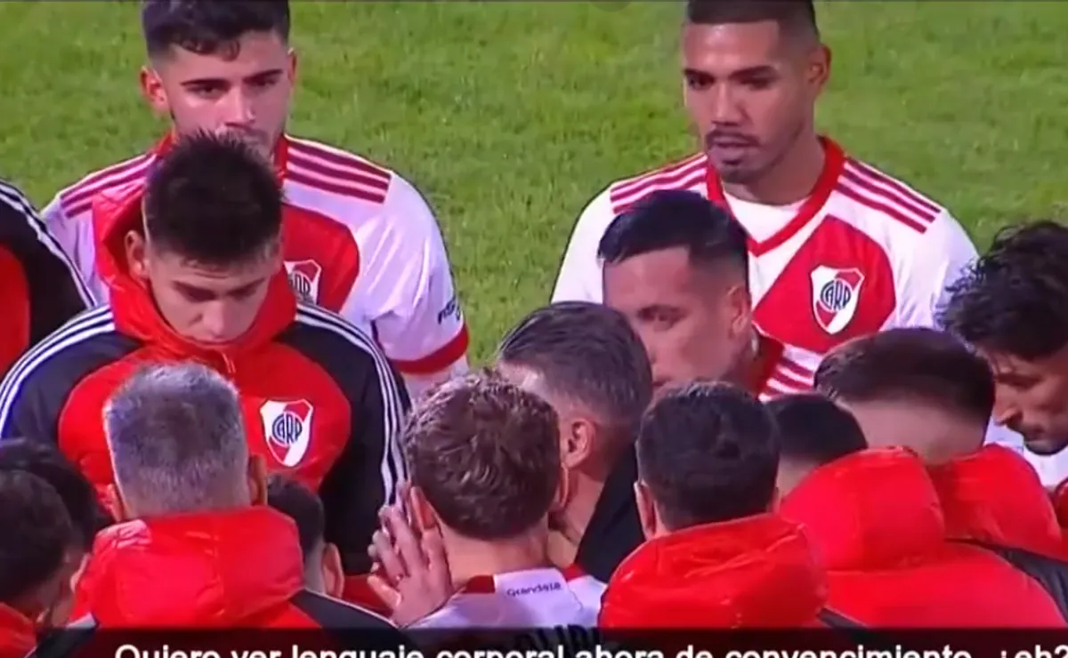 La arenga de Demichelis antes de la tanda de penales: "Olvídense de todo"