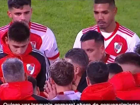 La arenga de Demichelis antes de la tanda de penales: "Olvídense de todo"