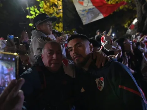 Gran recibimiento para el plantel de River en Mendoza