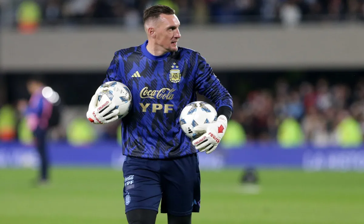 Franco Armani fue citado para los amistosos de la Selección Argentina