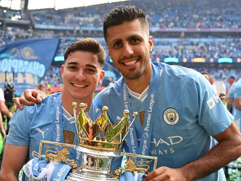 Es la figura del City y habló maravillas de Julián: "Es de los mejores del mundo"