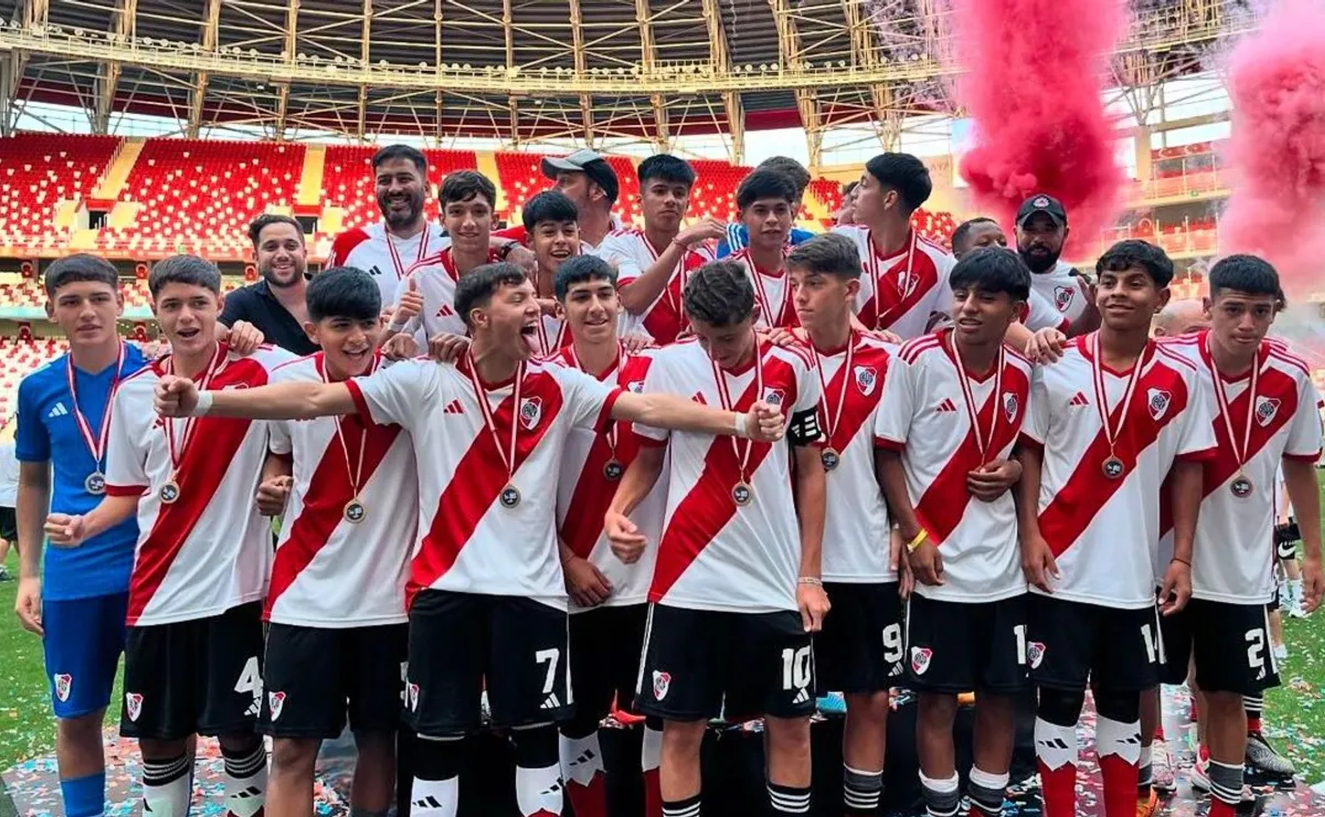 Los pibes de River deslumbraron en Turquía.
