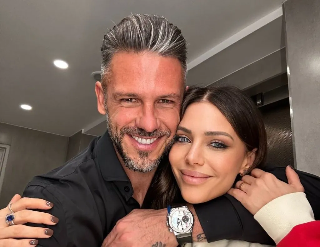 Evangelina realizó un posteo junto a Martín Demichelis.