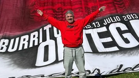 El Burrito Ortega recibió un regalo particular: "Te amo, River de mi alma"