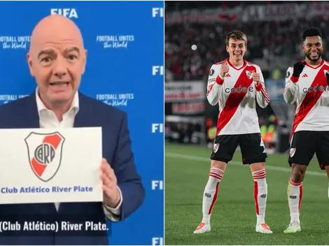 Gianni Infantino le dejó un mensaje a River por clasificarse al Mundial de Clubes 2025