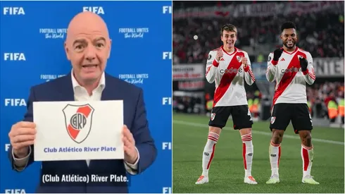 Gianni Infantino le dio la bienvenida a River al Mundial de Clubes 2025.