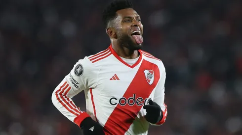 Miguel Borja va por más récords con la camiseta de River.